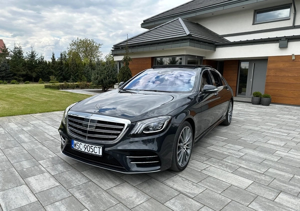 Mercedes-Benz Klasa S cena 399000 przebieg: 40000, rok produkcji 2017 z Sochaczew małe 79